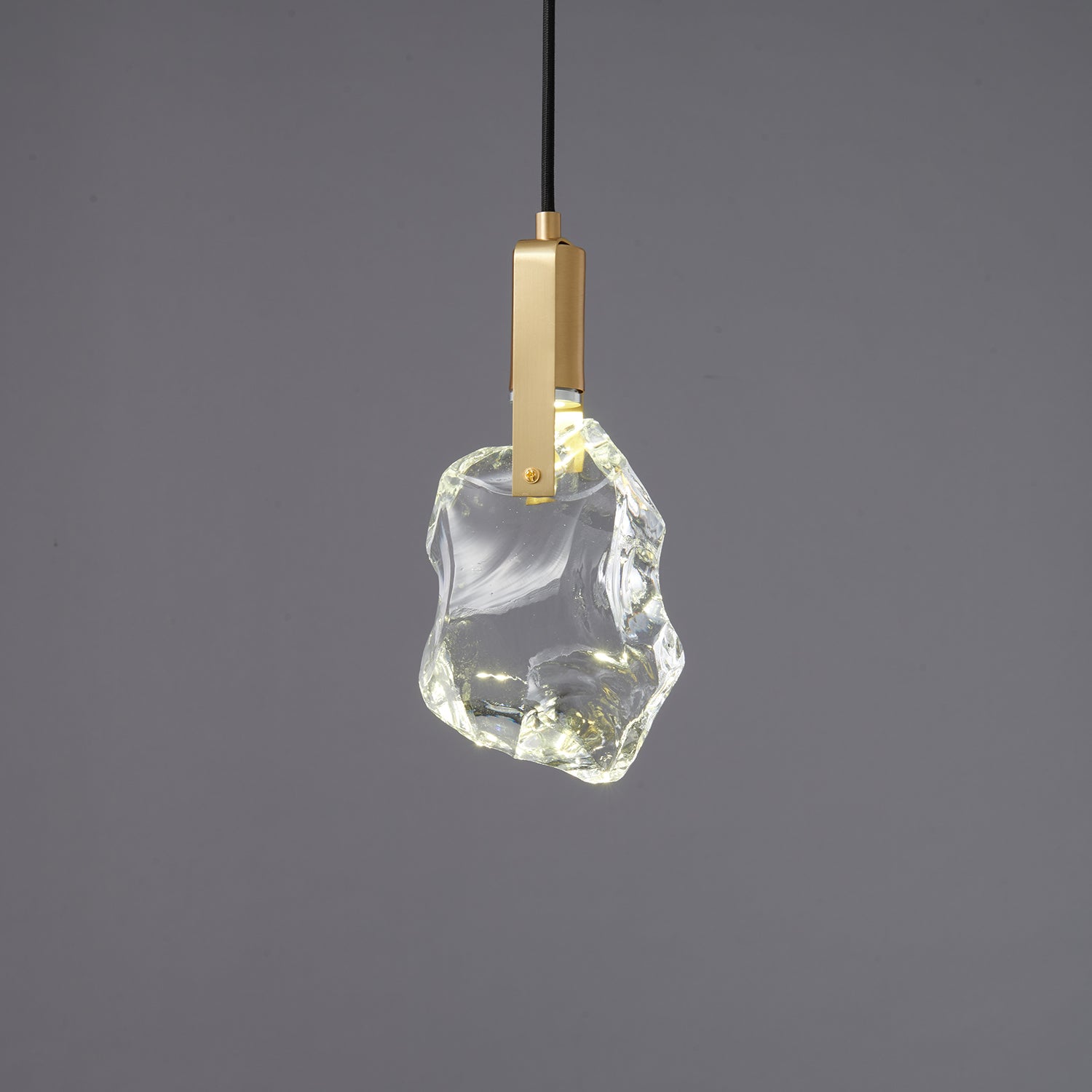 Lustra Suspension Abat-jour Transparent Cristal