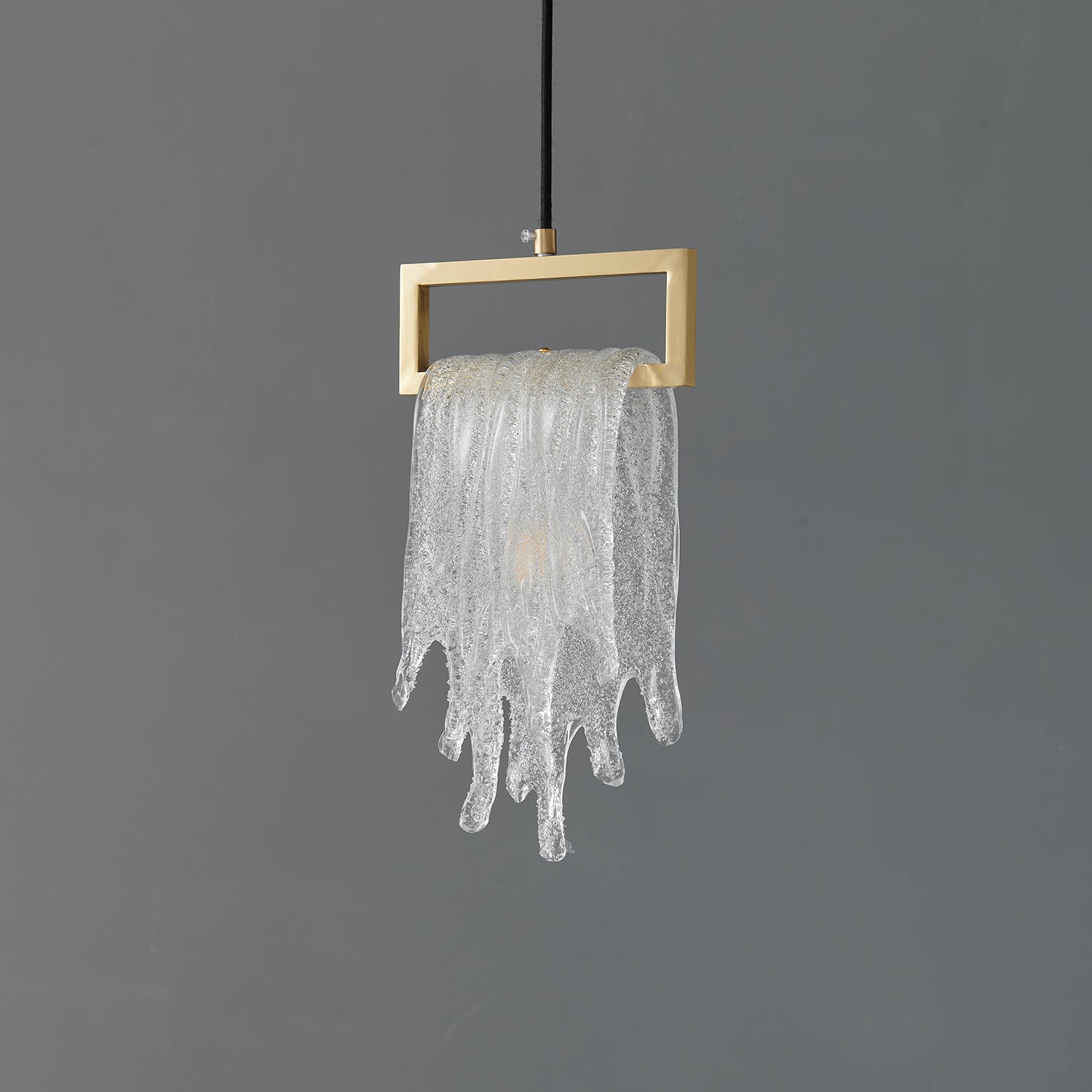 Lustra Suspension Abat-jour Transparent Cristal