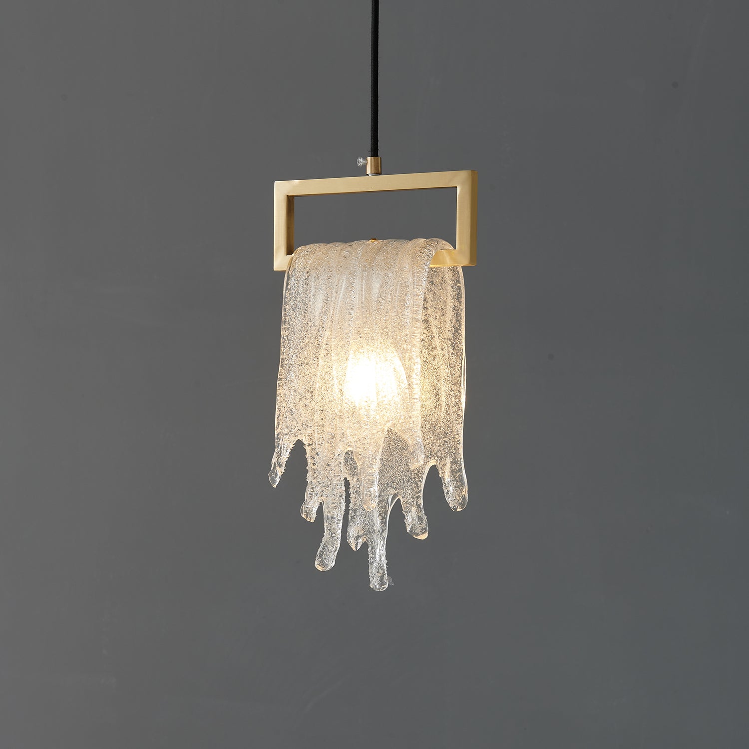 Lustra Suspension Abat-jour Transparent Cristal