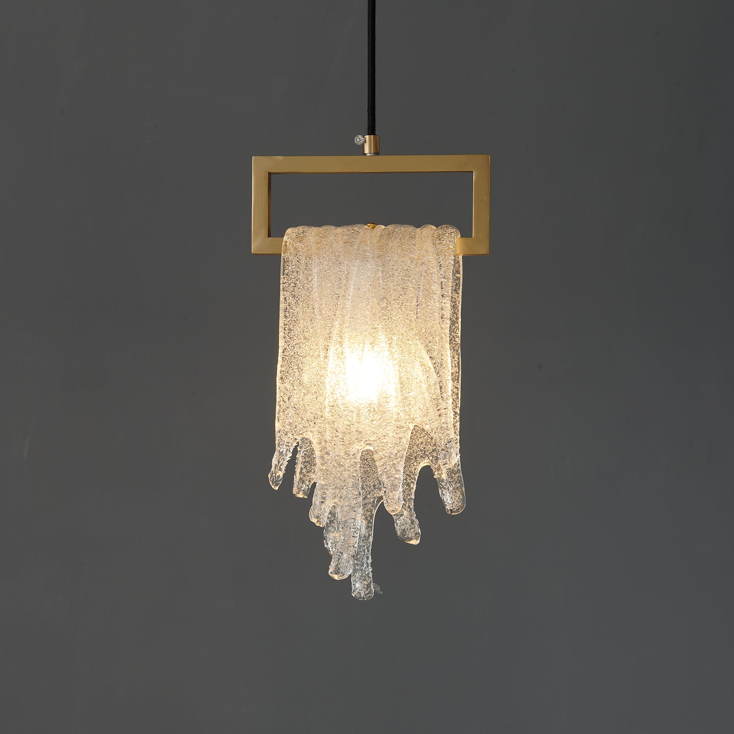 Lustra Suspension Abat-jour Transparent Cristal