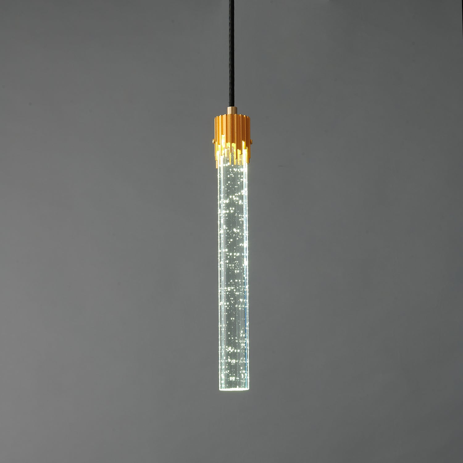 Lustra Suspension Abat-jour Transparent Cristal