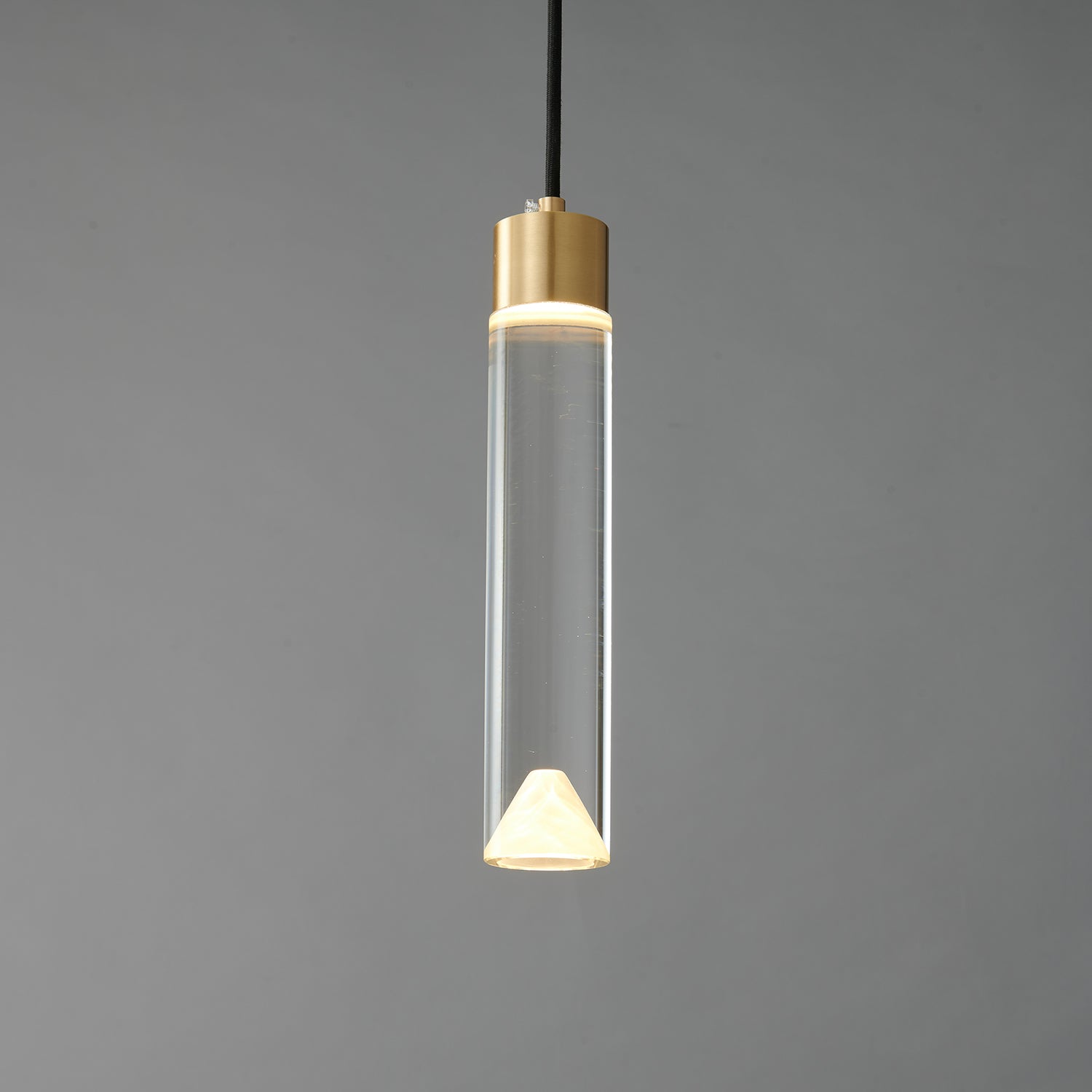 Lustra Suspension Abat-jour Transparent Cristal