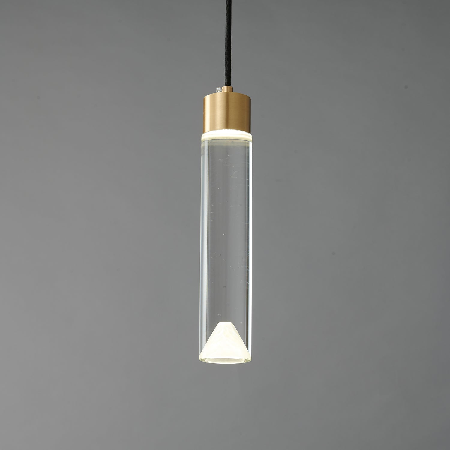 Lustra Suspension Abat-jour Transparent Cristal