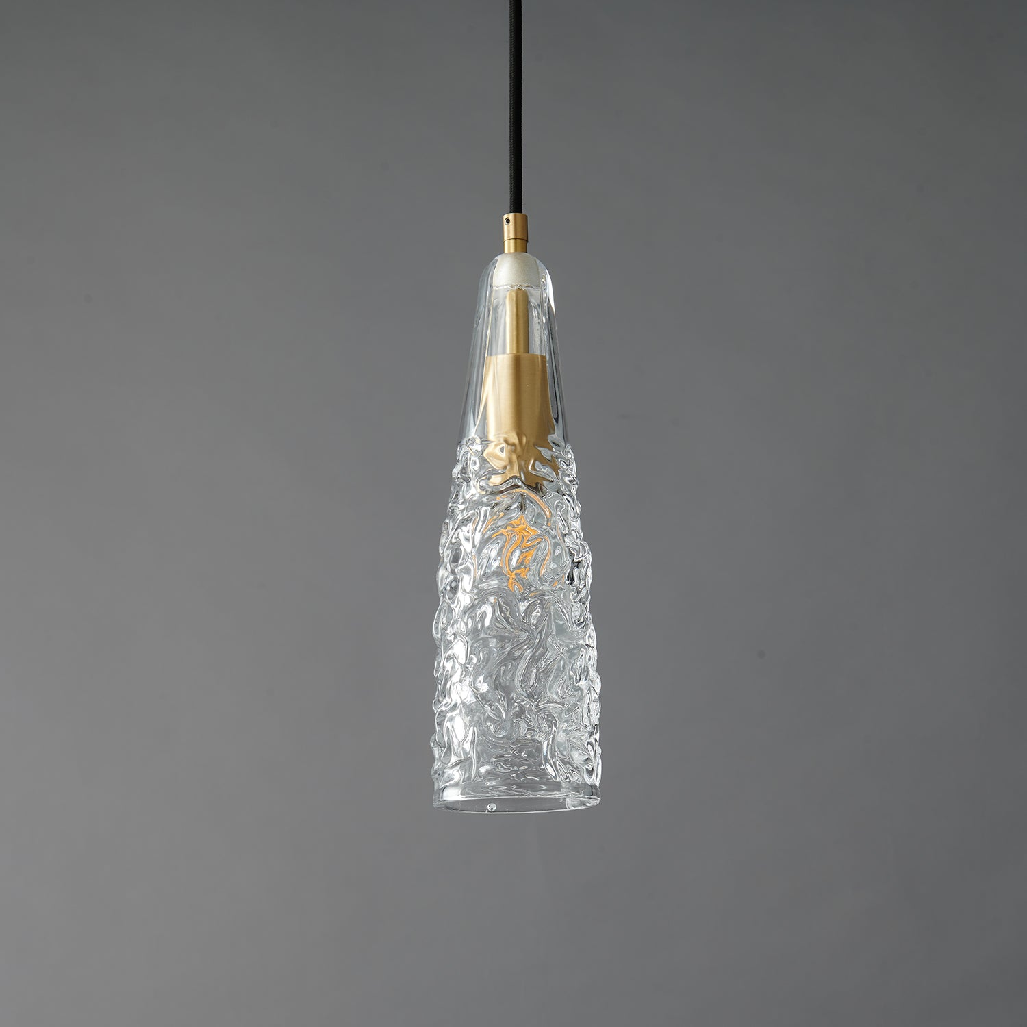 Lustra Suspension Abat-jour Transparent Cristal