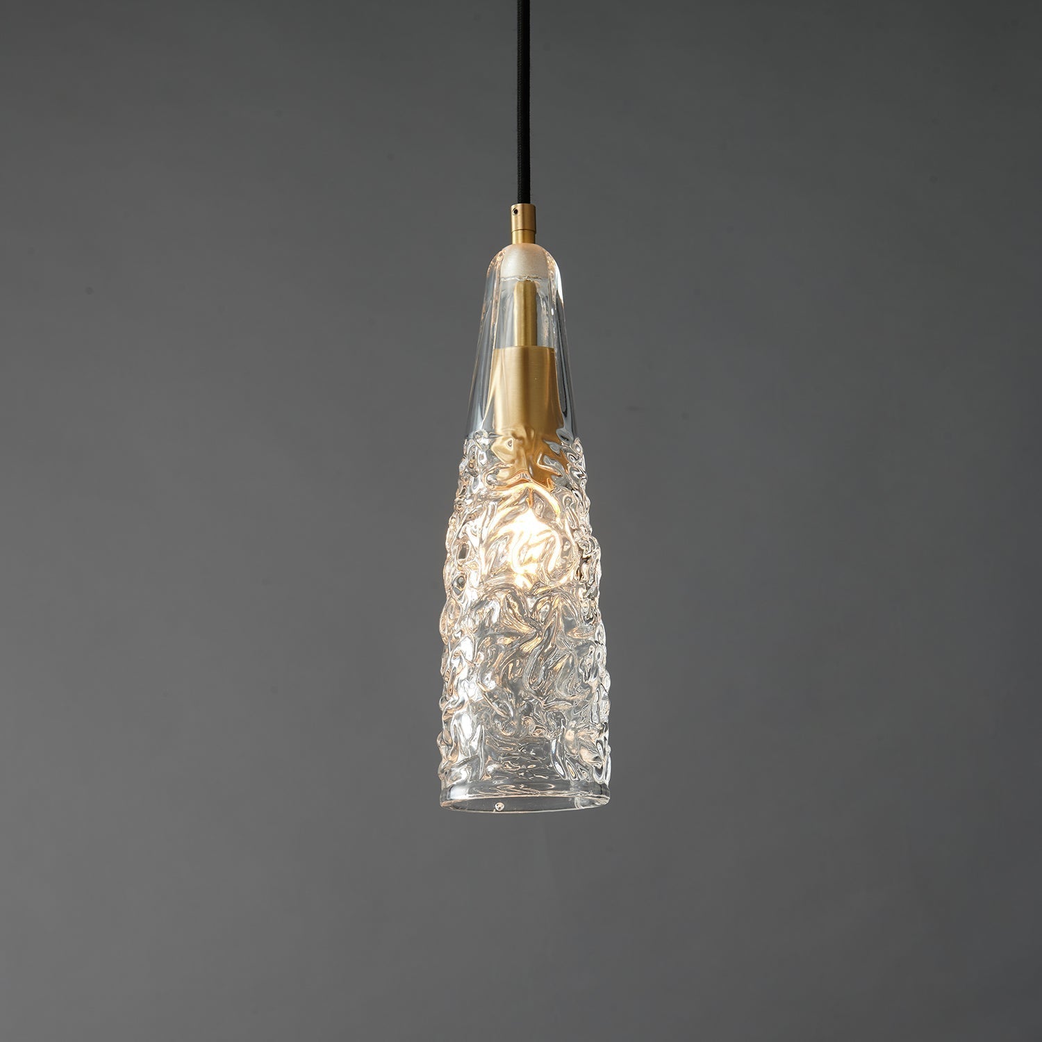 Lustra Suspension Abat-jour Transparent Cristal