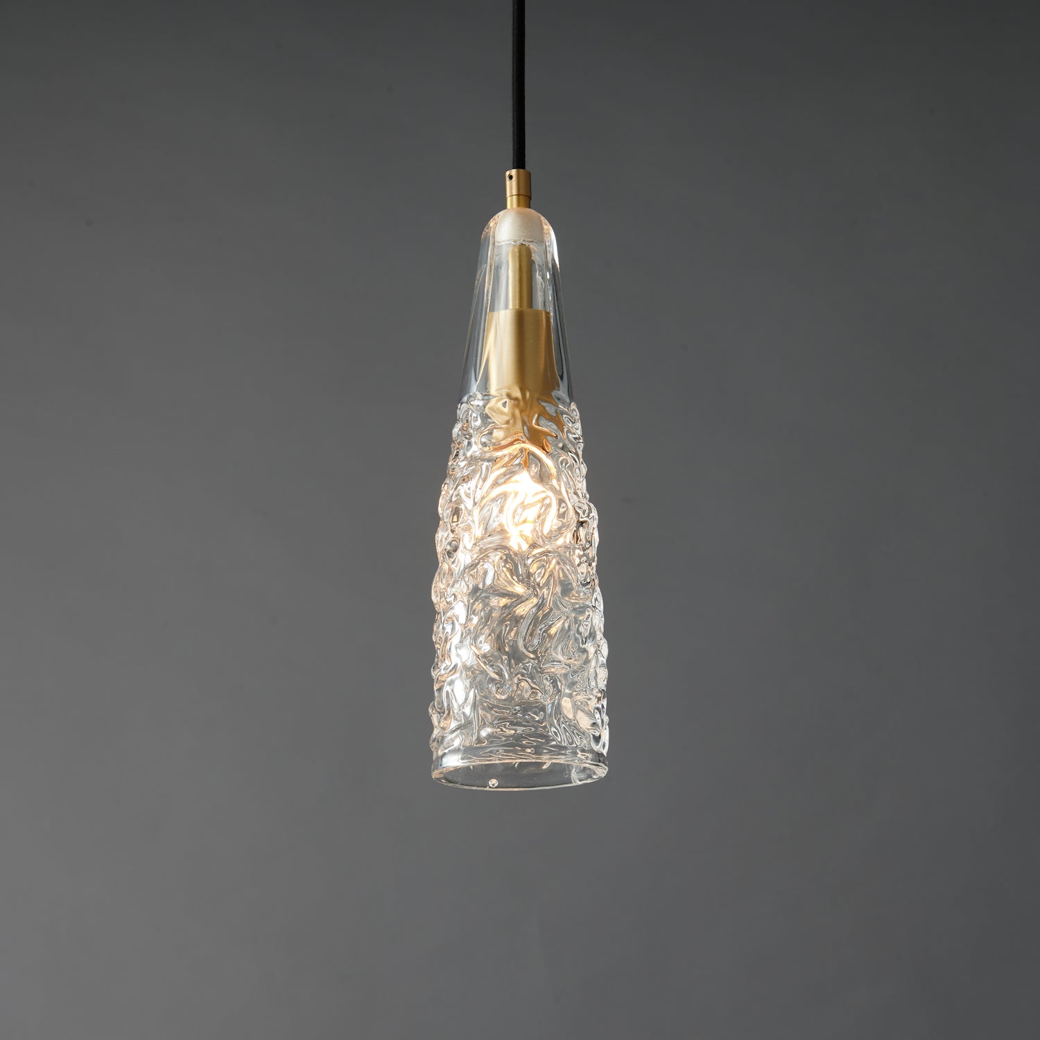 Lustra Suspension Abat-jour Transparent Cristal
