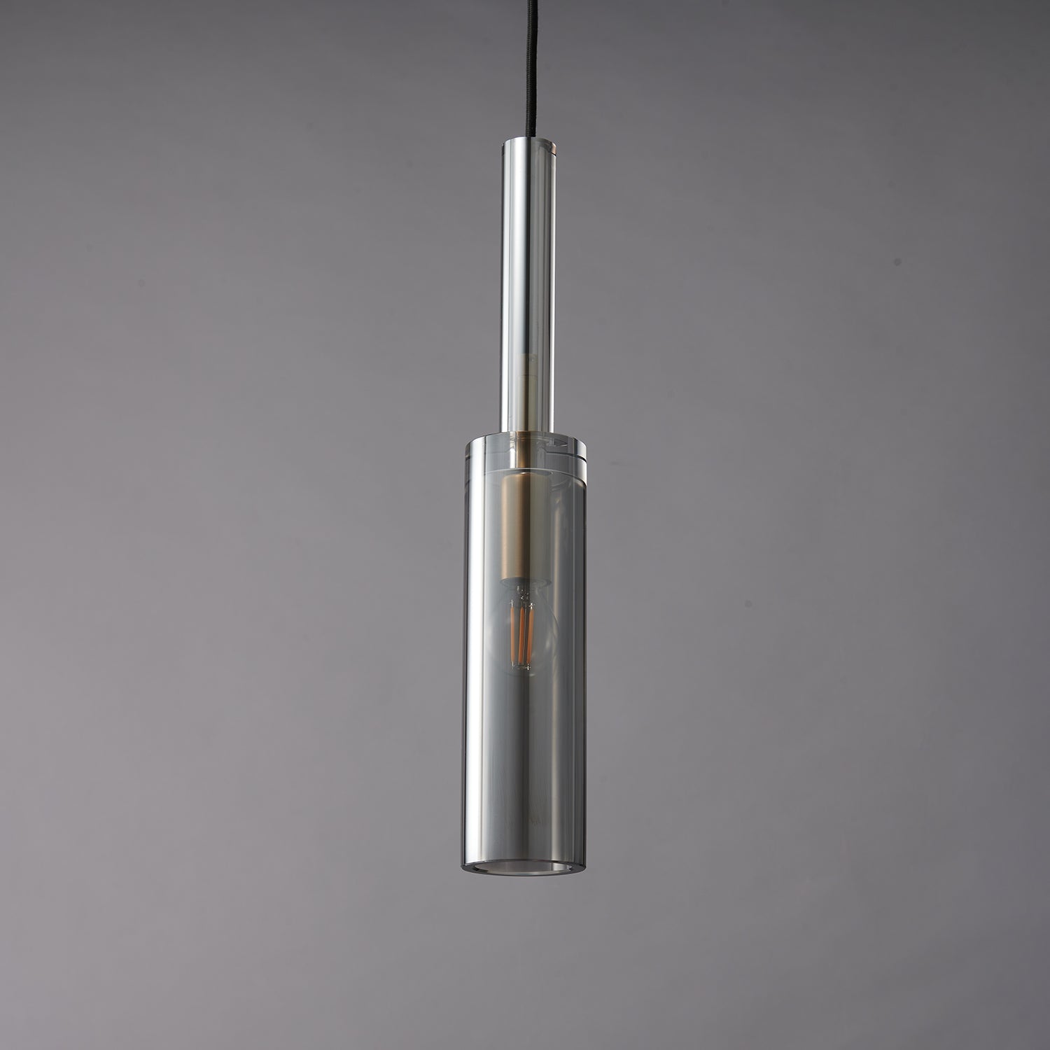Lustra Suspension Abat-jour Transparent Cristal