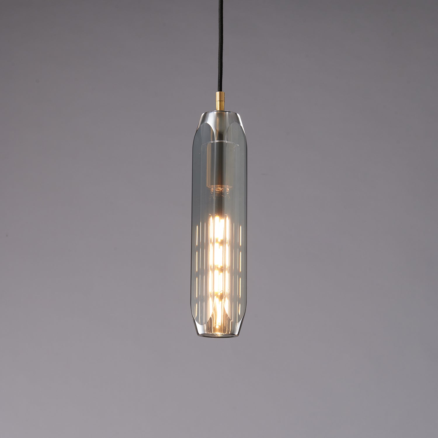 Lustra Suspension Abat-jour Transparent Cristal