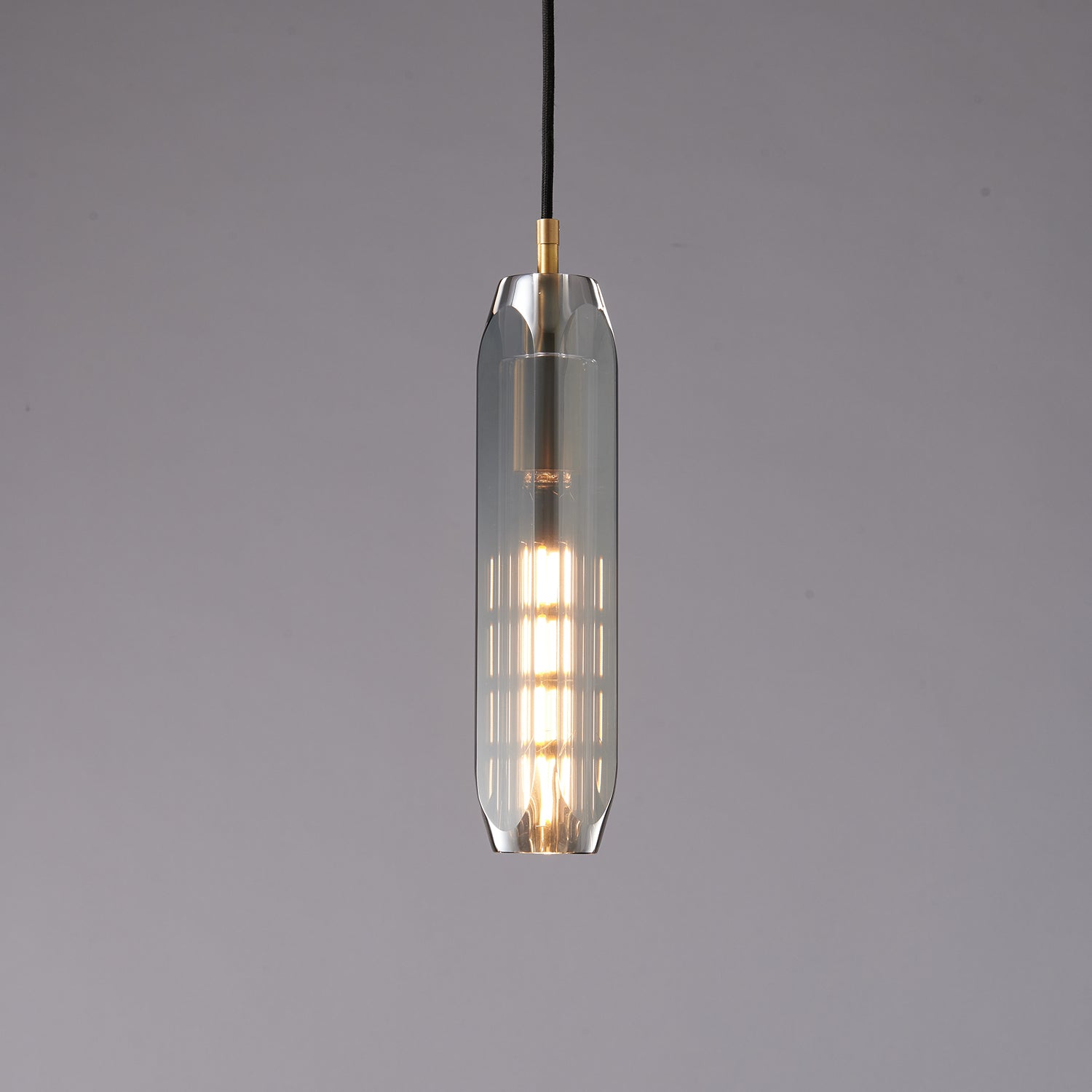 Lustra Suspension Abat-jour Transparent Cristal