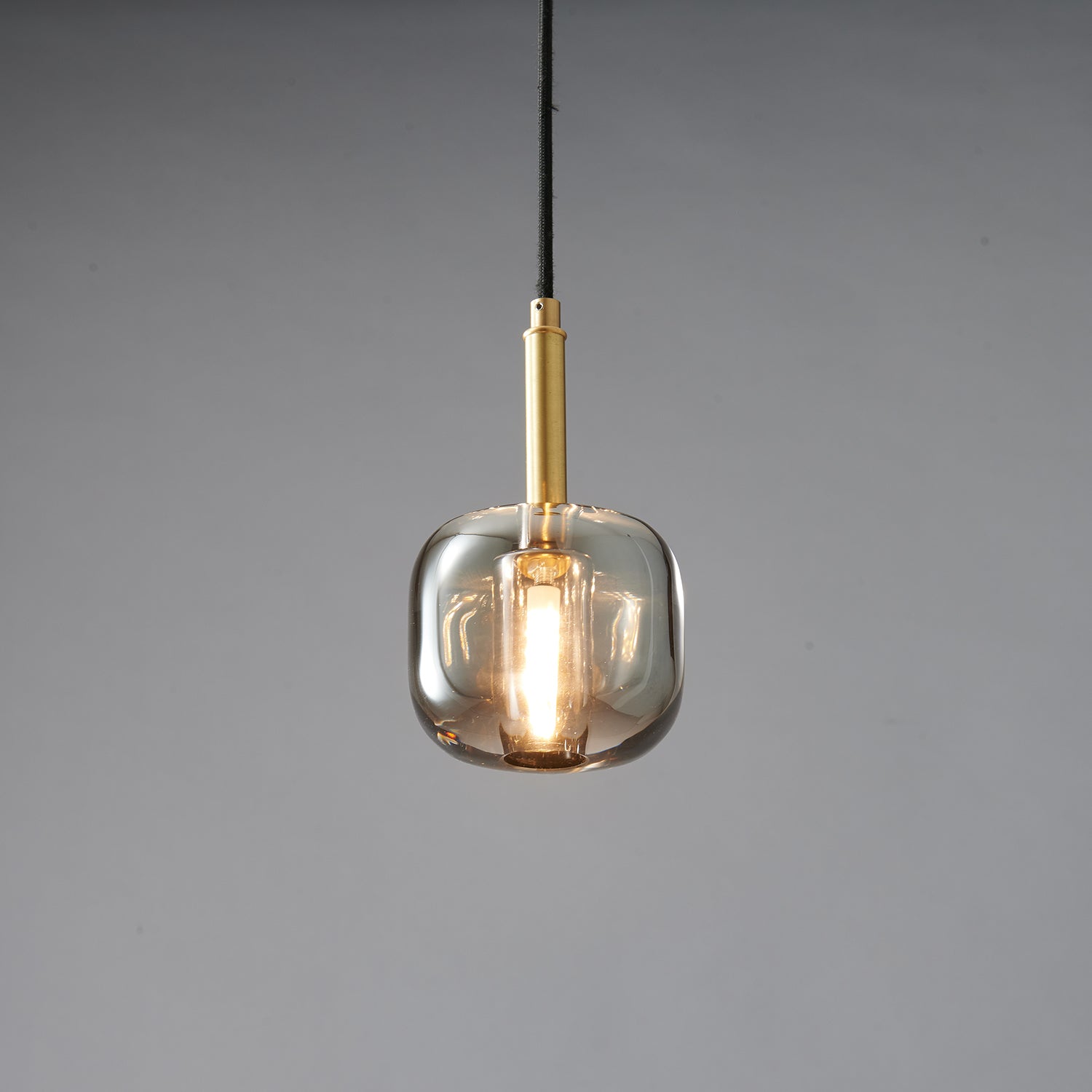 Lustra Suspension Abat-jour Transparent Cristal