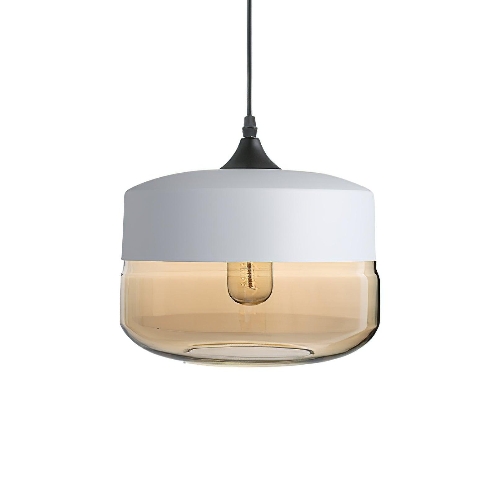 Aura Suspension Industrielle en Verre