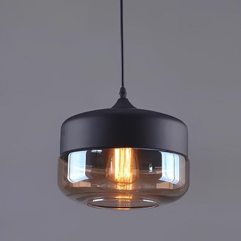 Aura Suspension Industrielle en Verre