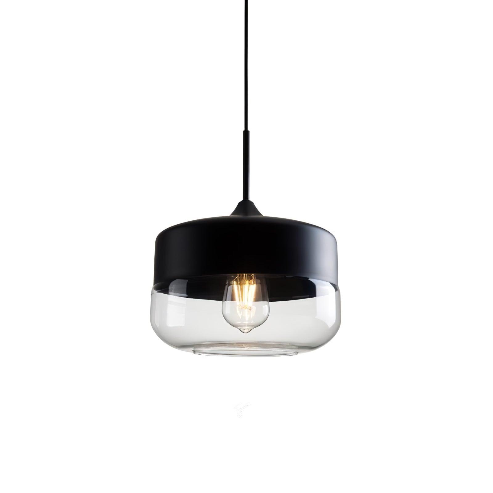 Aura Suspension Industrielle en Verre