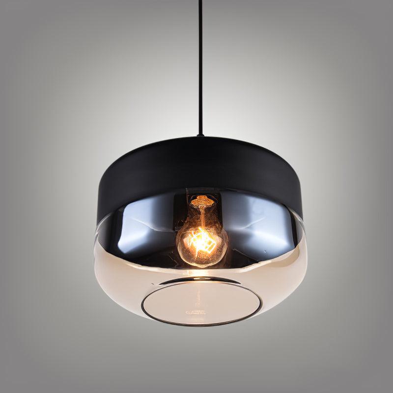 Aura Suspension Industrielle en Verre