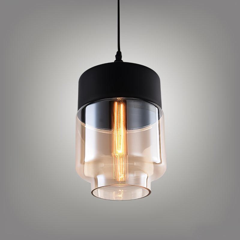 Aura Suspension Industrielle en Verre