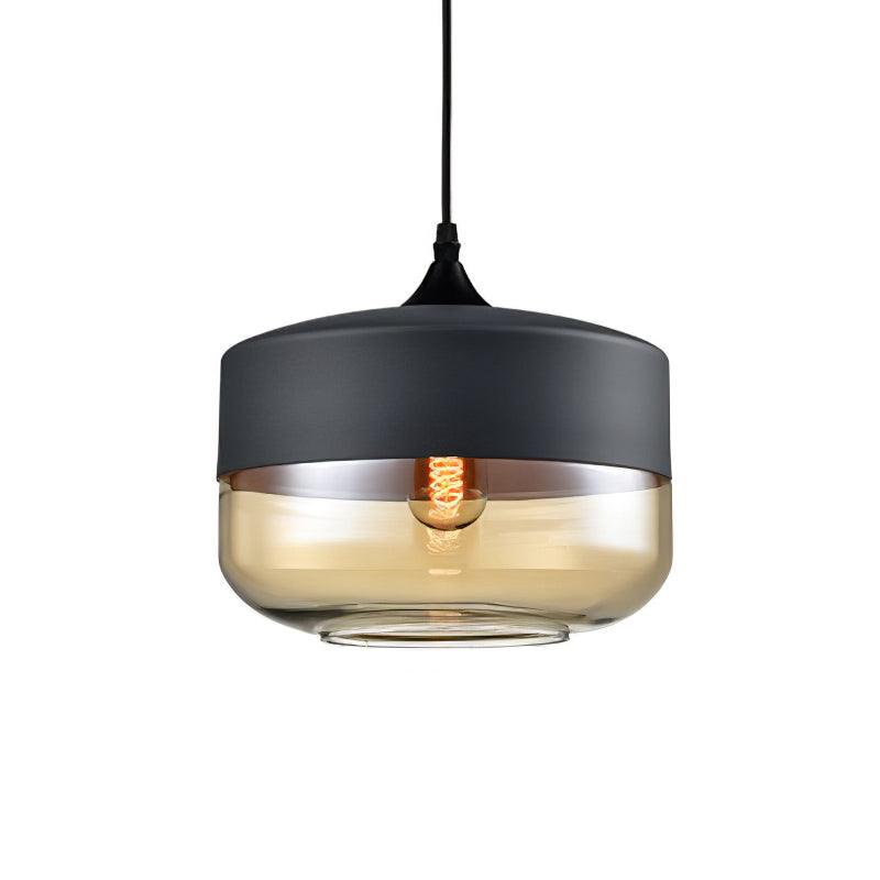 Aura Suspension Industrielle en Verre