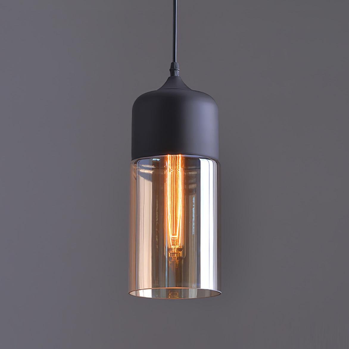 Aura Suspension Industrielle en Verre