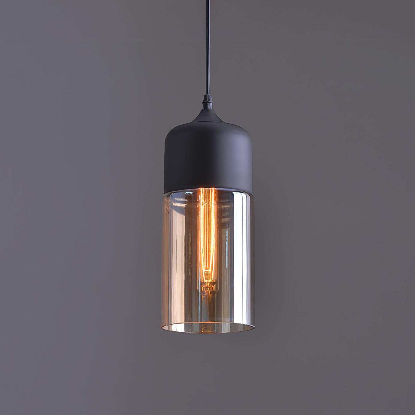 Aura Suspension Industrielle en Verre