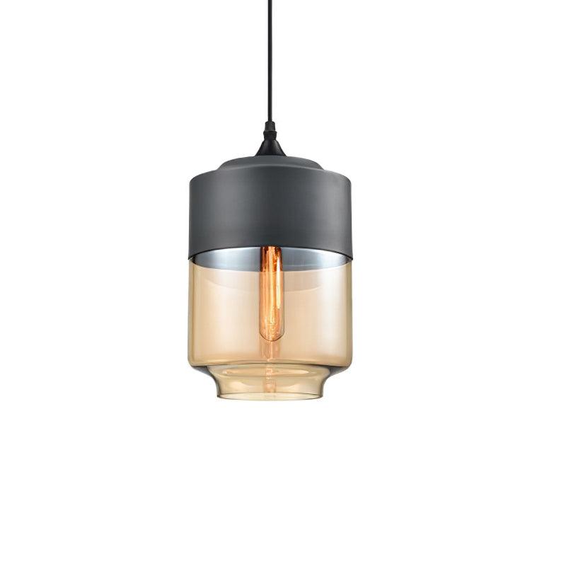 Aura Suspension Industrielle en Verre