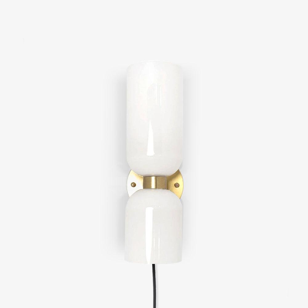 Lylaearis Nordic Art Plug-In Glass Wall Lamp