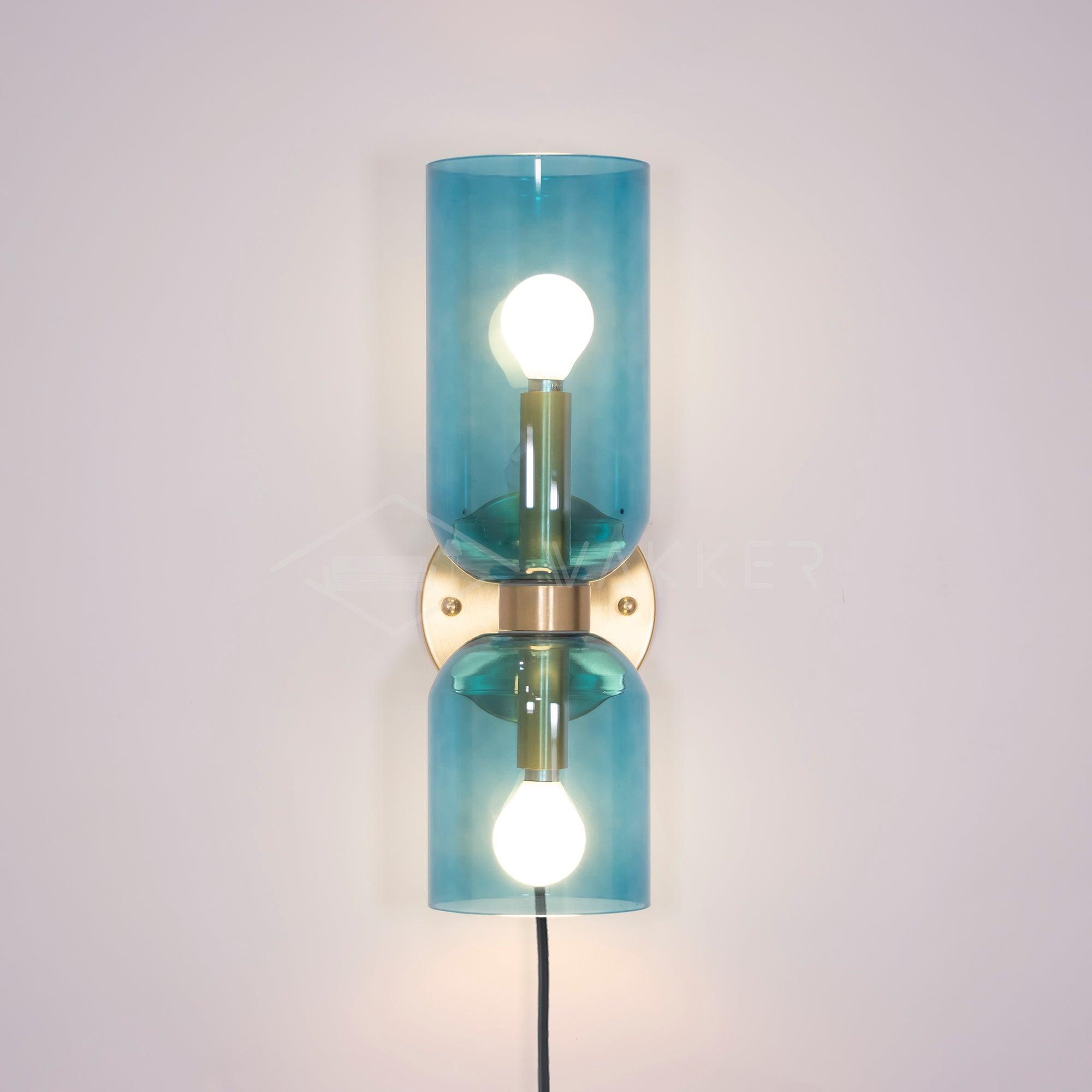 Lylaearis Nordic Art Plug-In Glass Wall Lamp