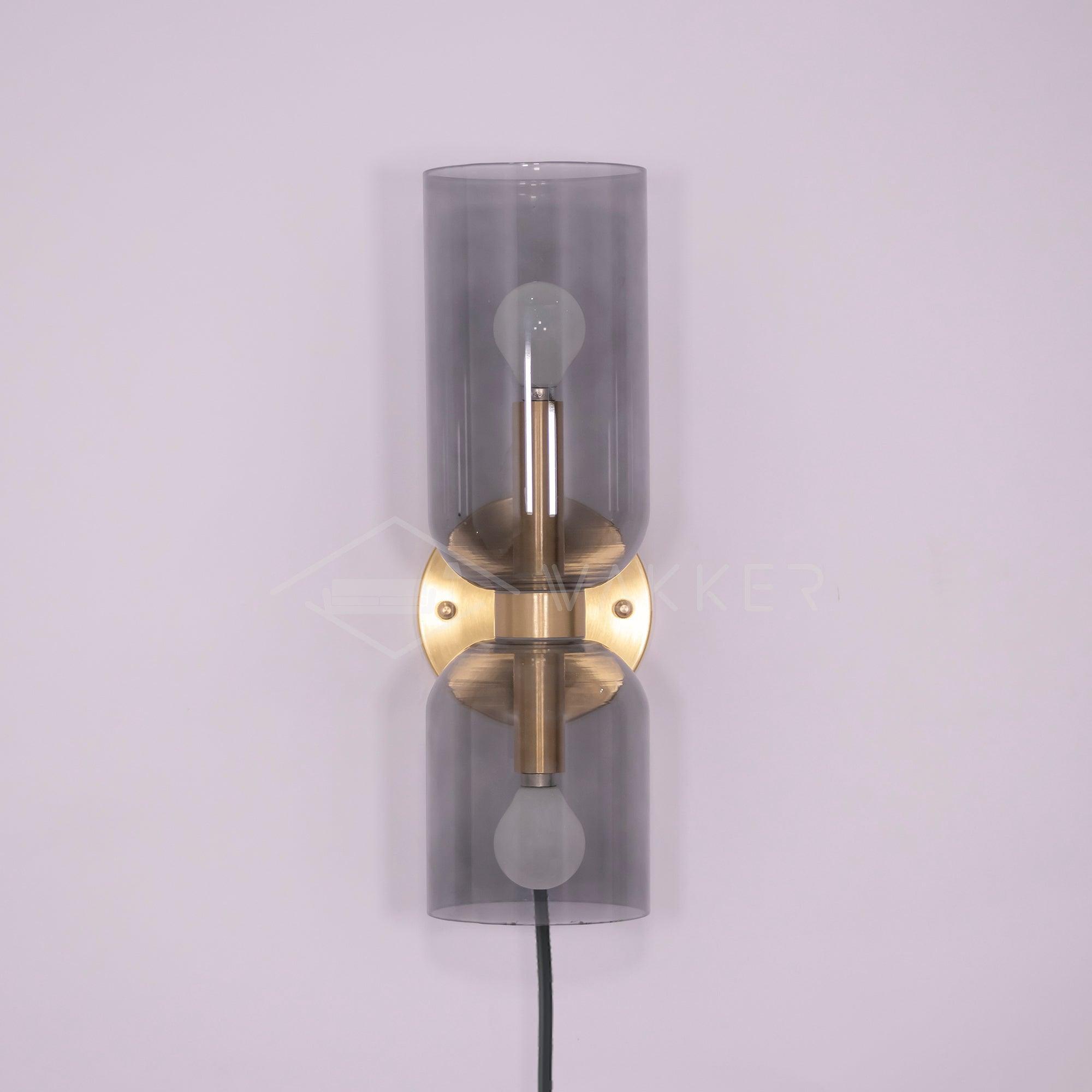 Lylaearis Nordic Art Plug-In Glass Wall Lamp