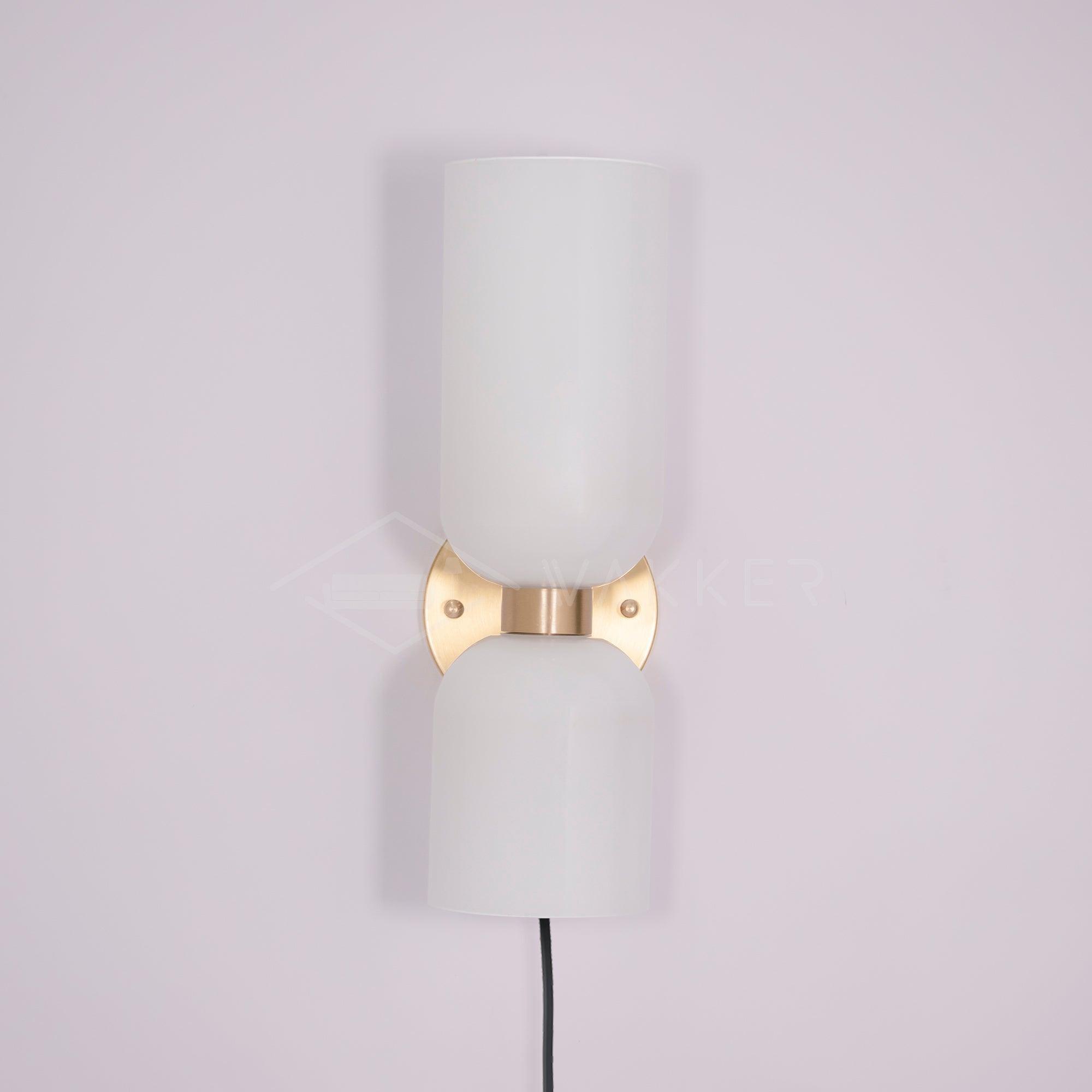 Lylaearis Nordic Art Plug-In Glass Wall Lamp