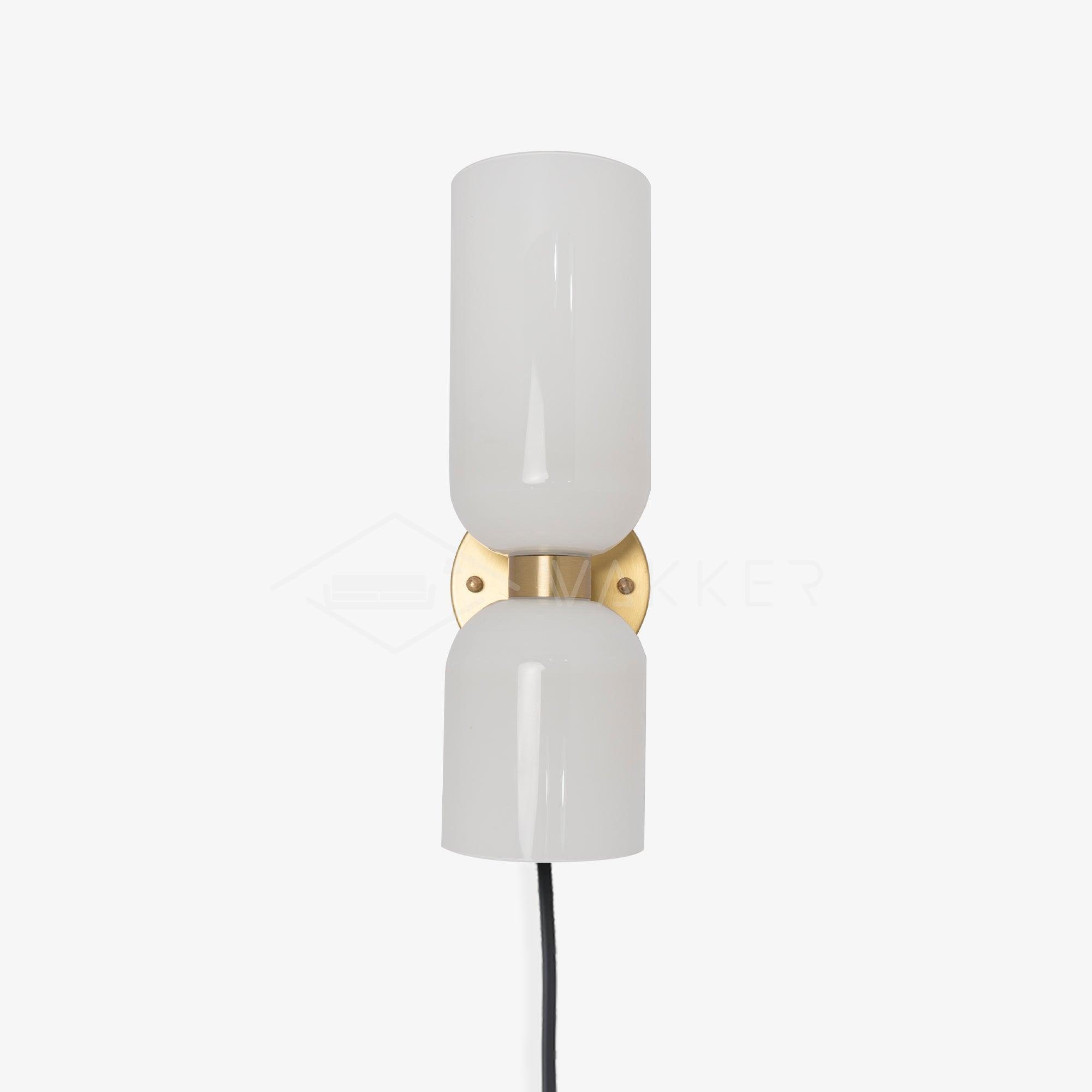 Lylaearis Nordic Art Plug-In Glass Wall Lamp
