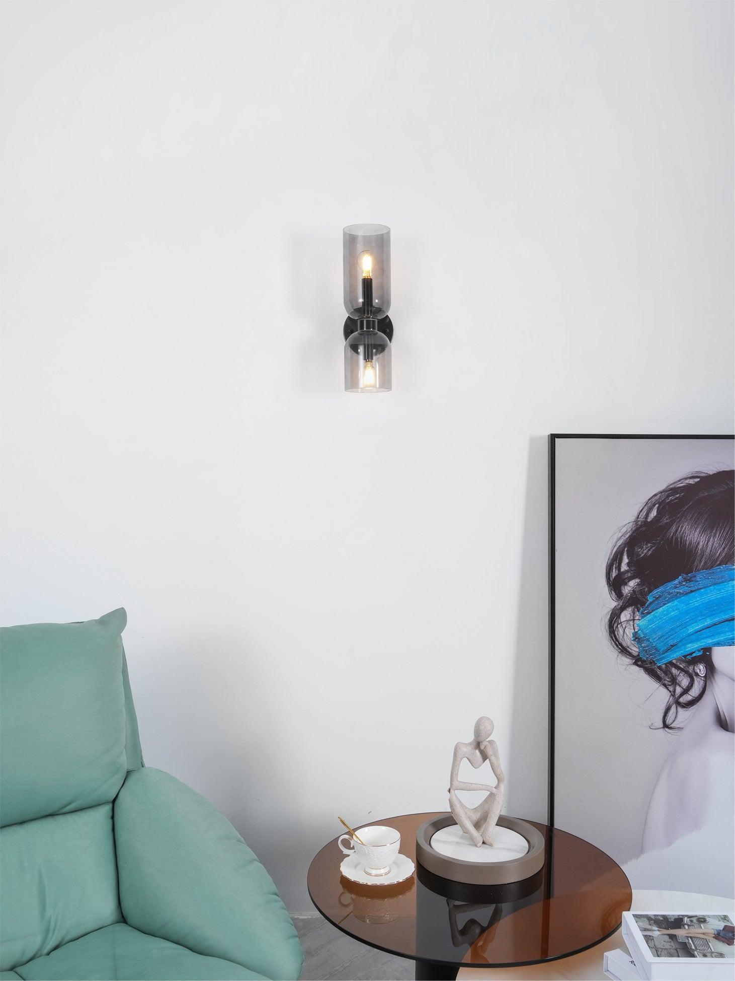 Lylaearis Nordic Art Plug-In Glass Wall Lamp