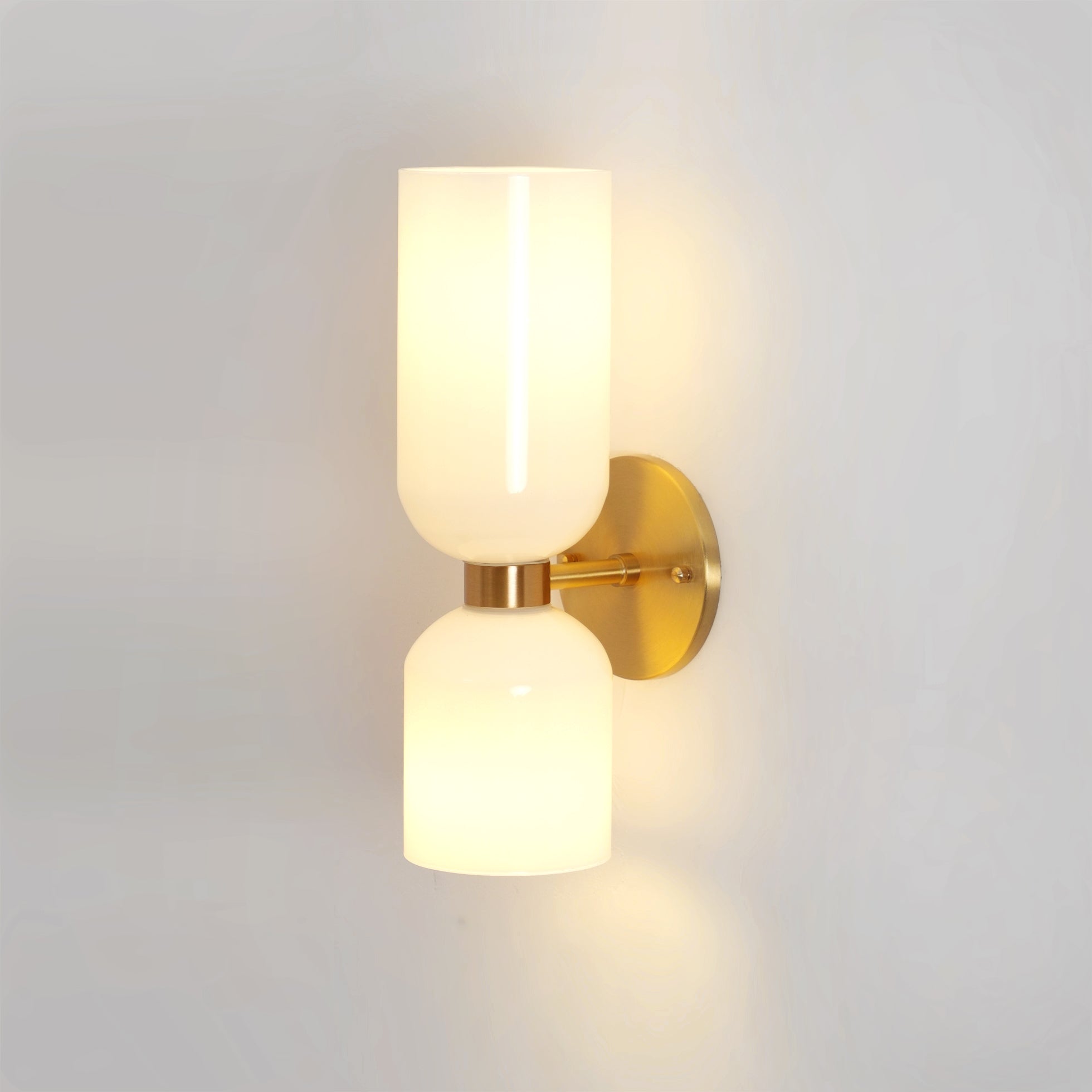 Lylaearis Nordic Art Plug-In Glass Wall Lamp
