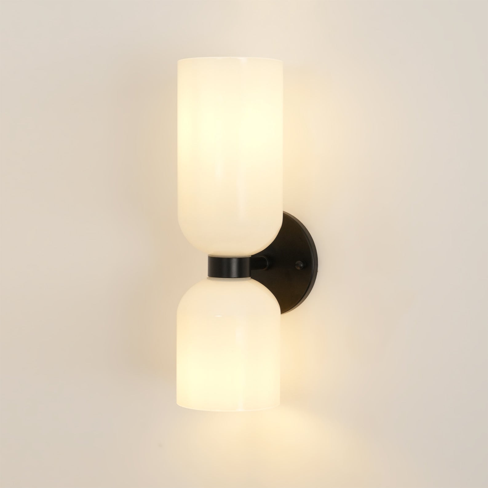 Lylaearis Nordic Art Plug-In Glass Wall Lamp