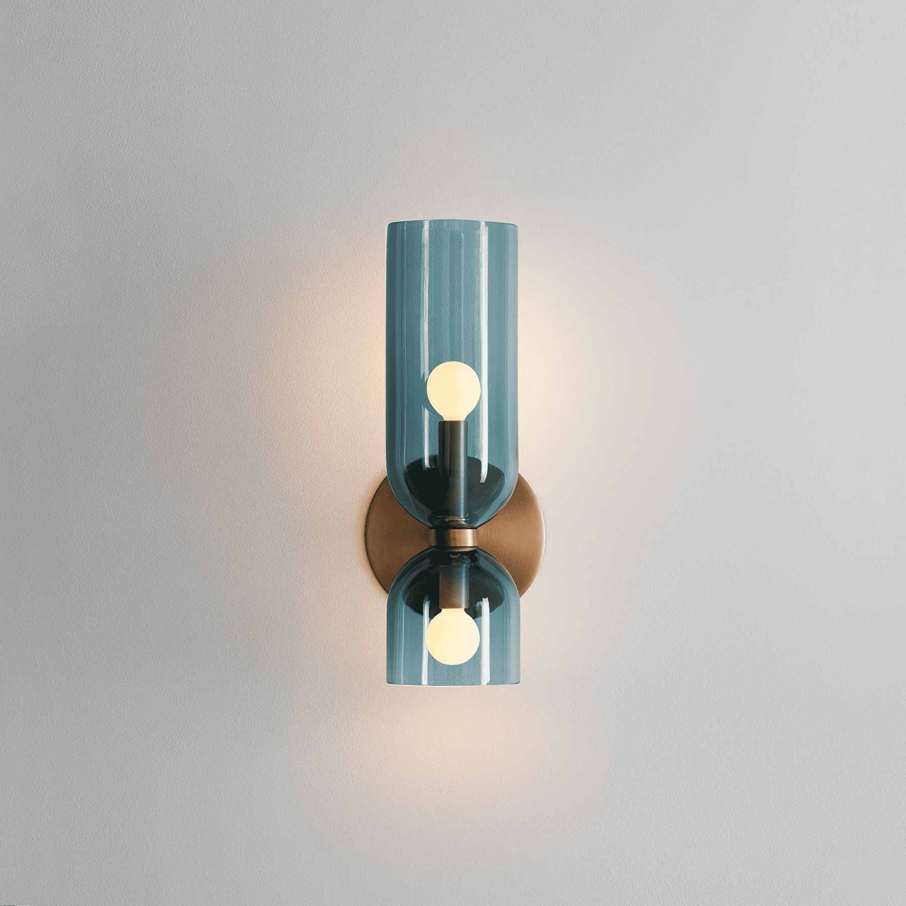 Chime Applique Murale Laiton Verre Moderne