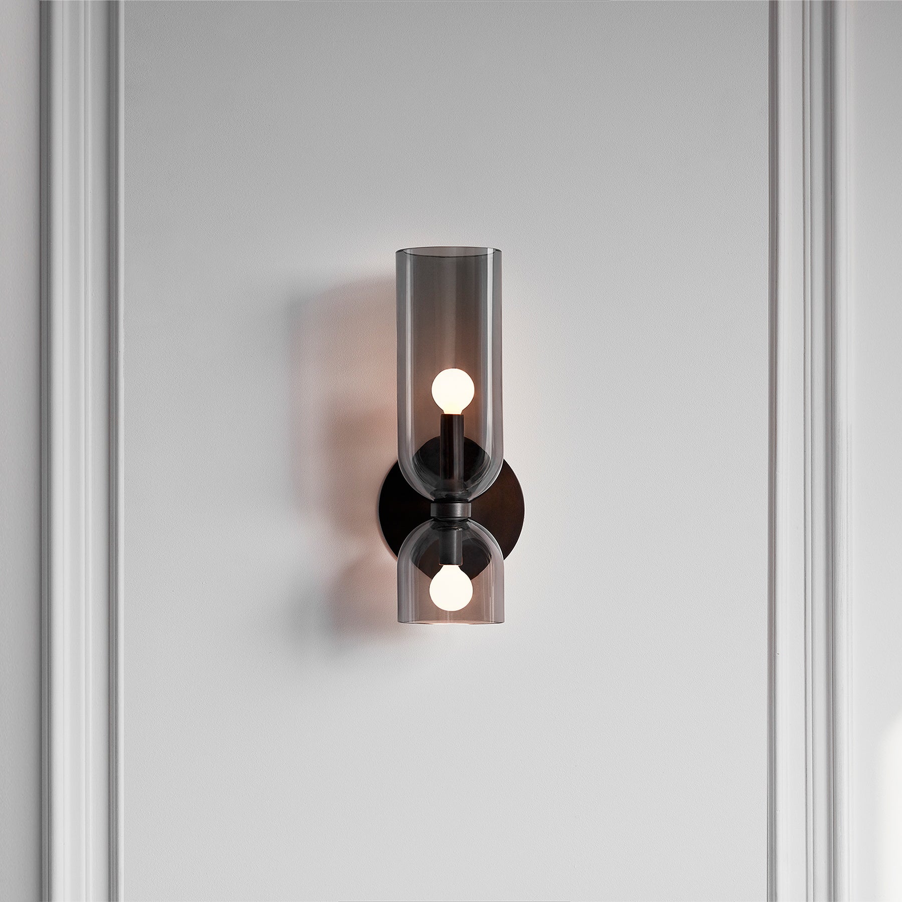 Chime Applique Murale Laiton Verre Moderne