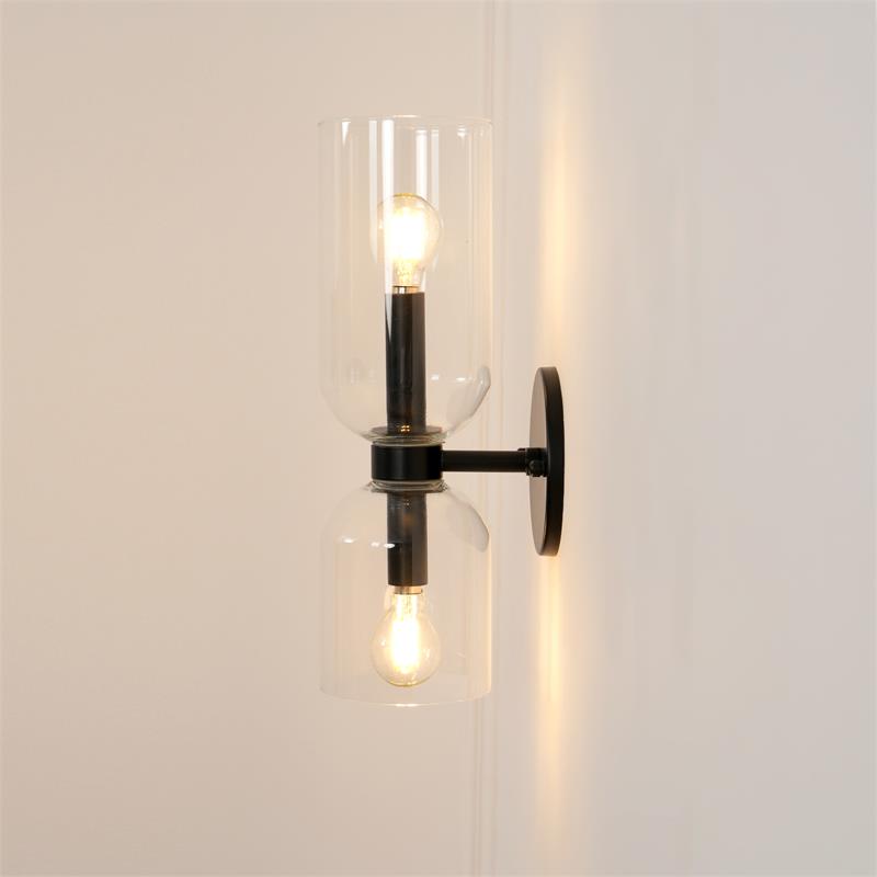 Chime Applique Murale Laiton Verre Moderne