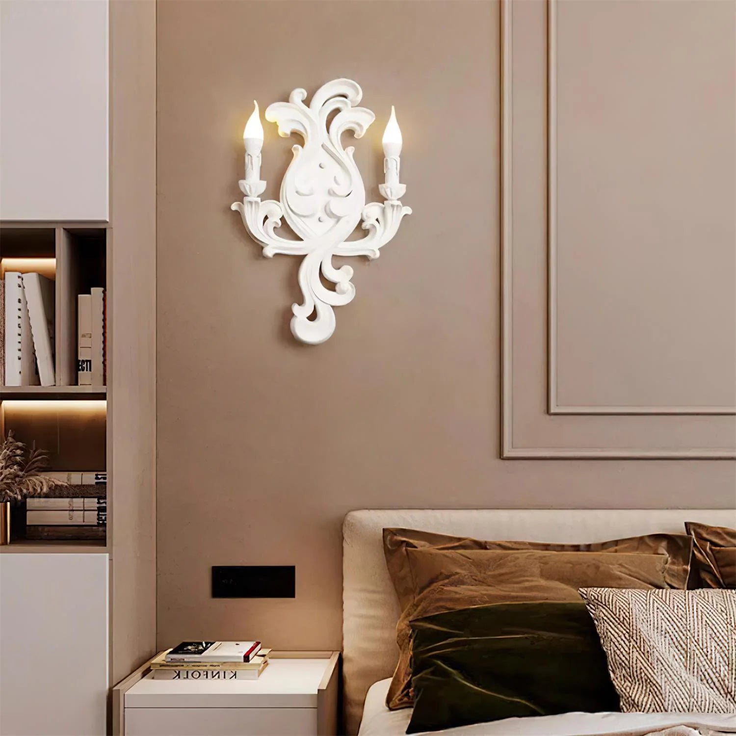 Eon Applique Murale Plâtre Élégance Premium