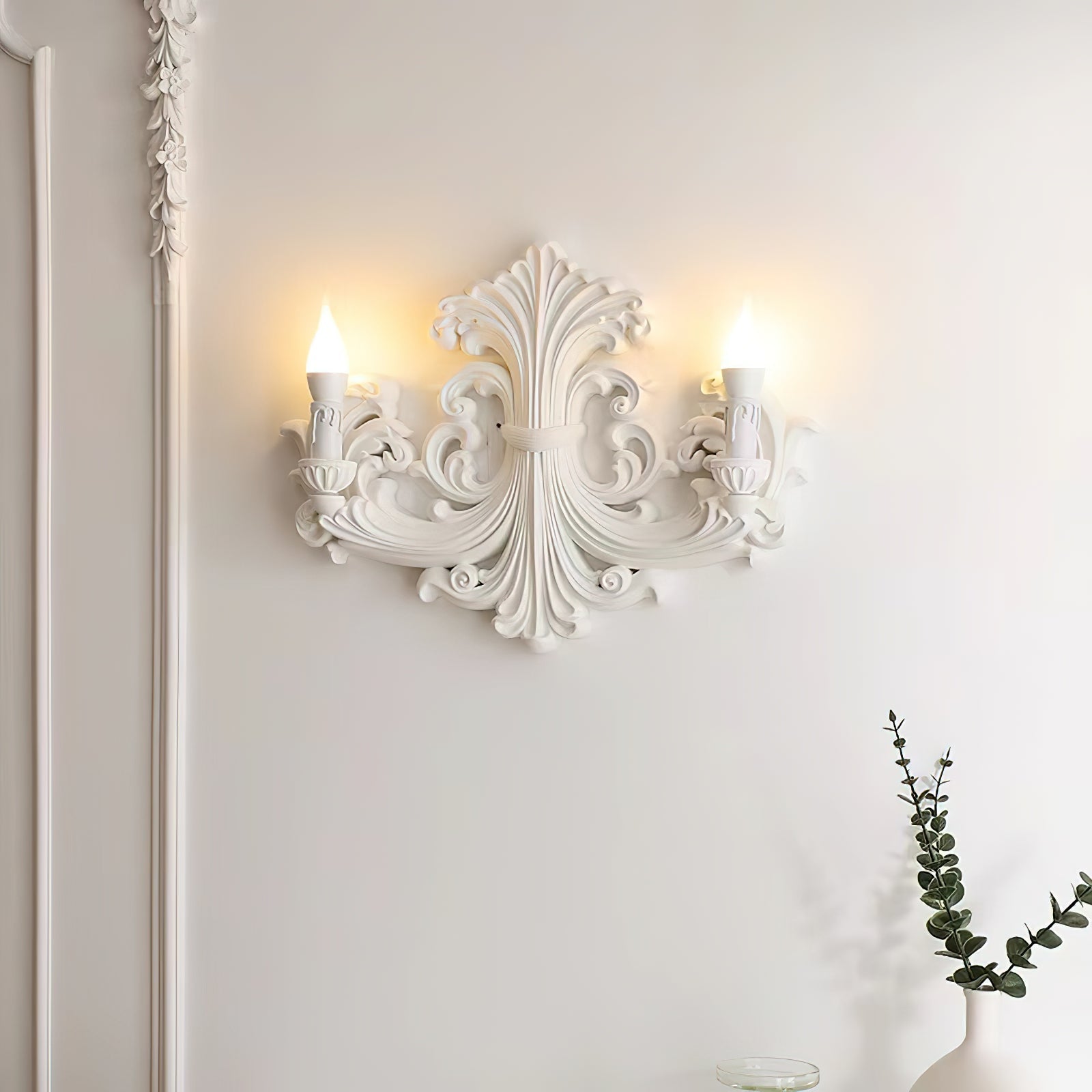 Eon Applique Murale Plâtre Élégance Premium