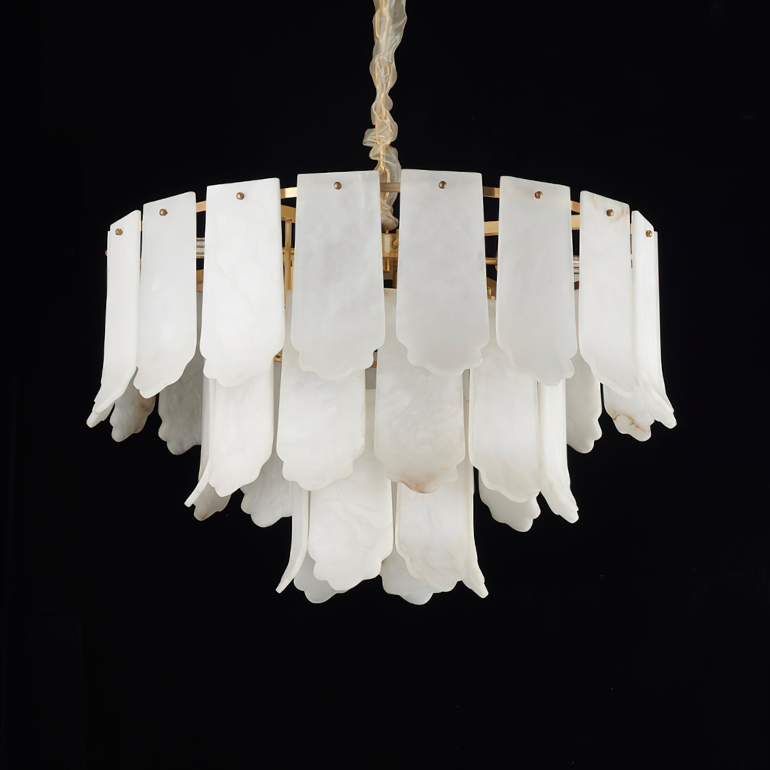 Hue Lustre Laiton Albâtre Luxe Postmoderne