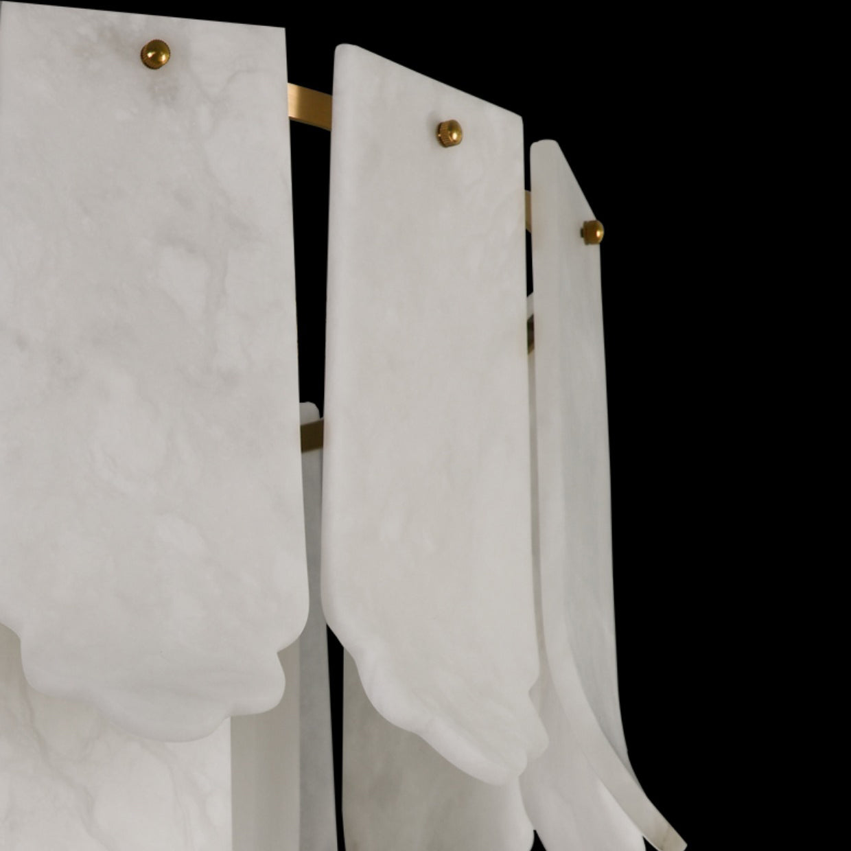Hue Lustre Laiton Albâtre Luxe Postmoderne