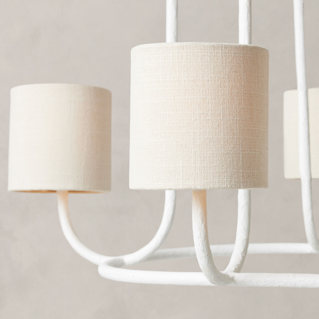 Lithe Lustre Laiton Métal Tissu Vintage