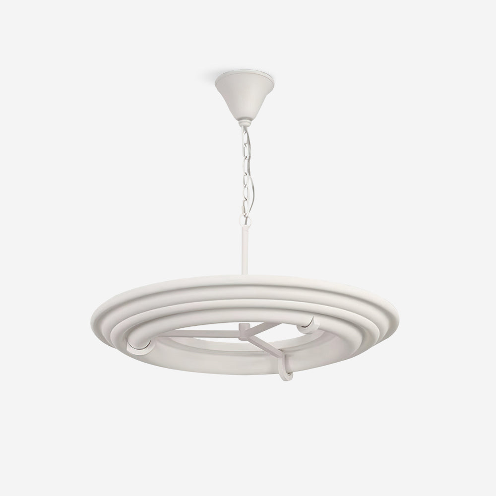 Ellie Lustre Plâtre Circulaire Artistique