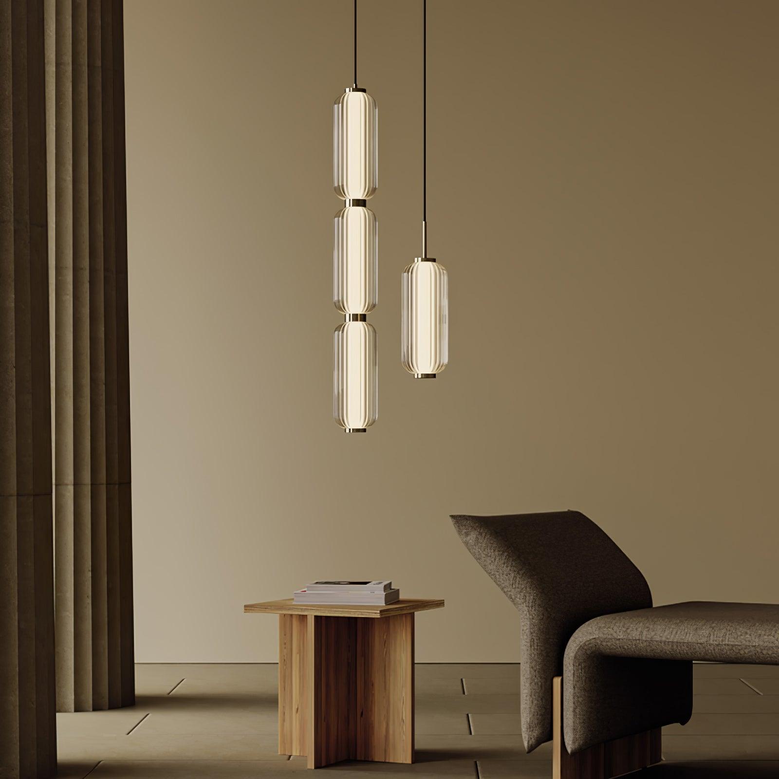Cylindra Suspension en Verre Moderne