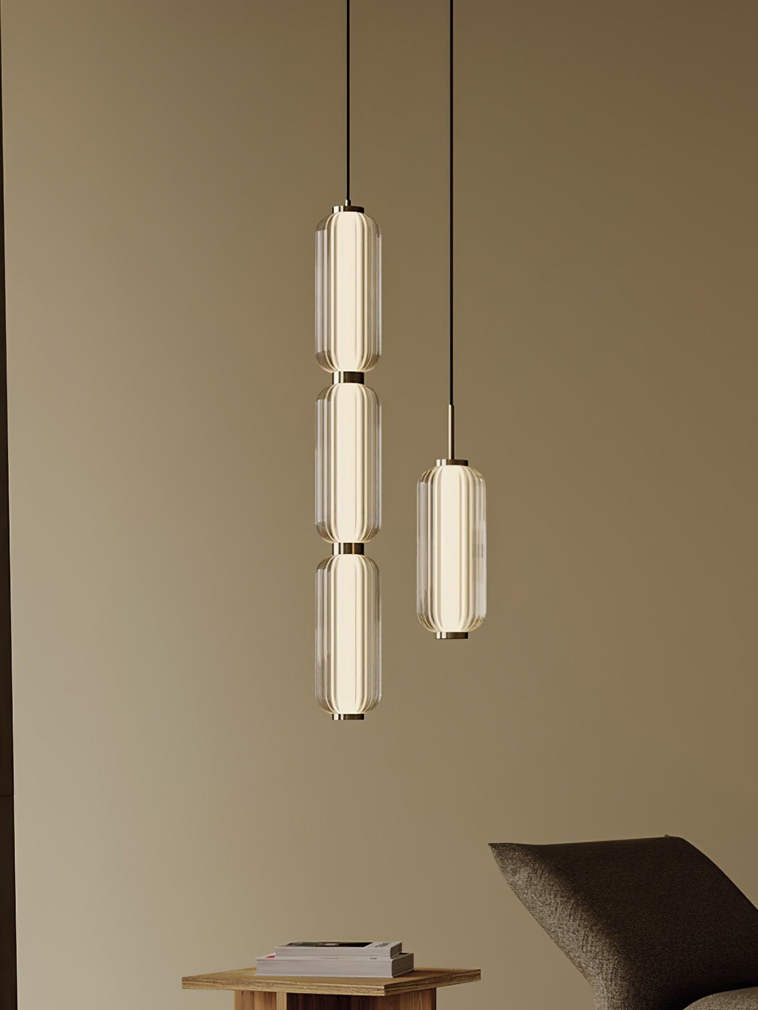 Cylindra Suspension en Verre Moderne