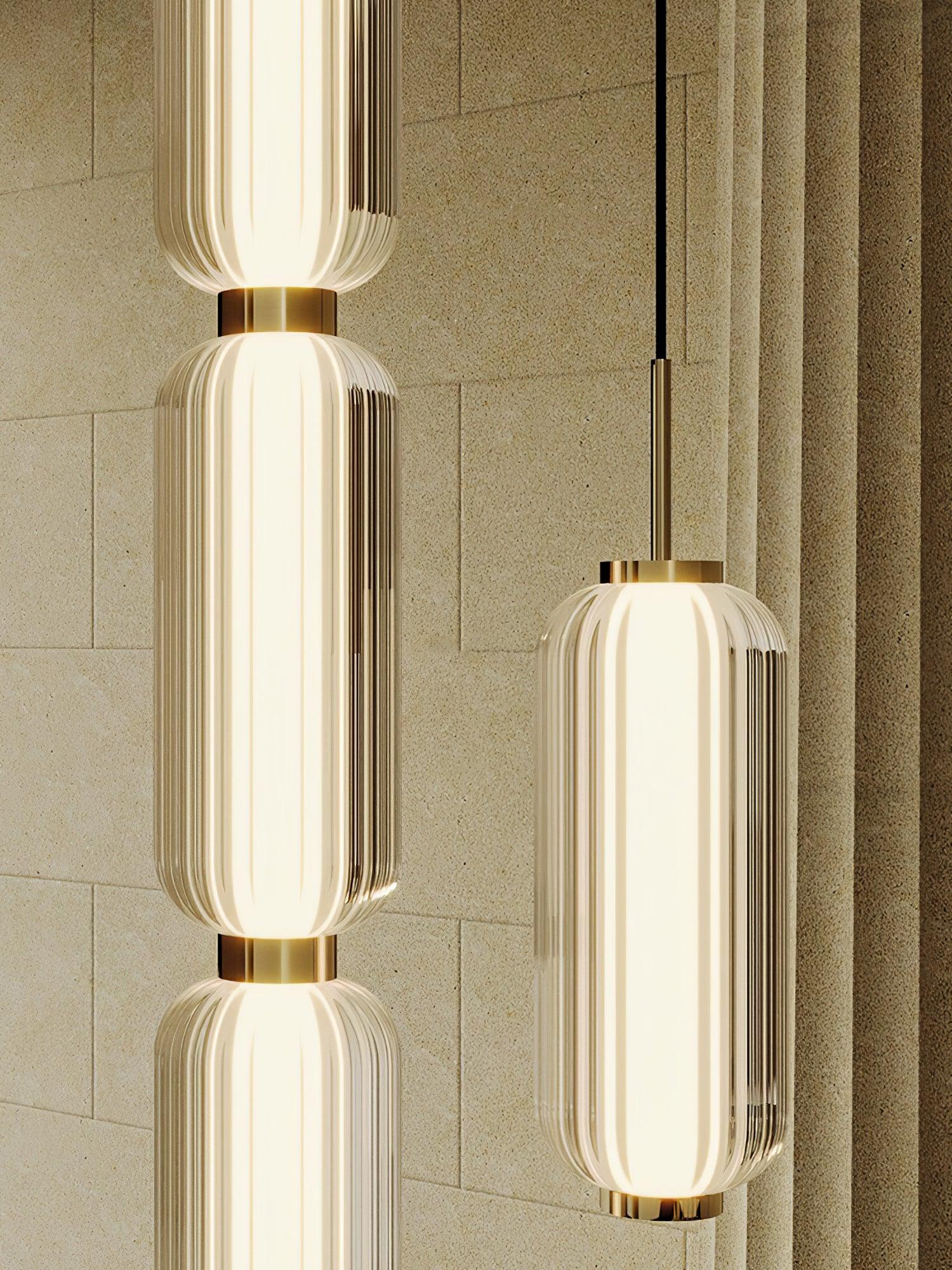 Cylindra Suspension en Verre Moderne