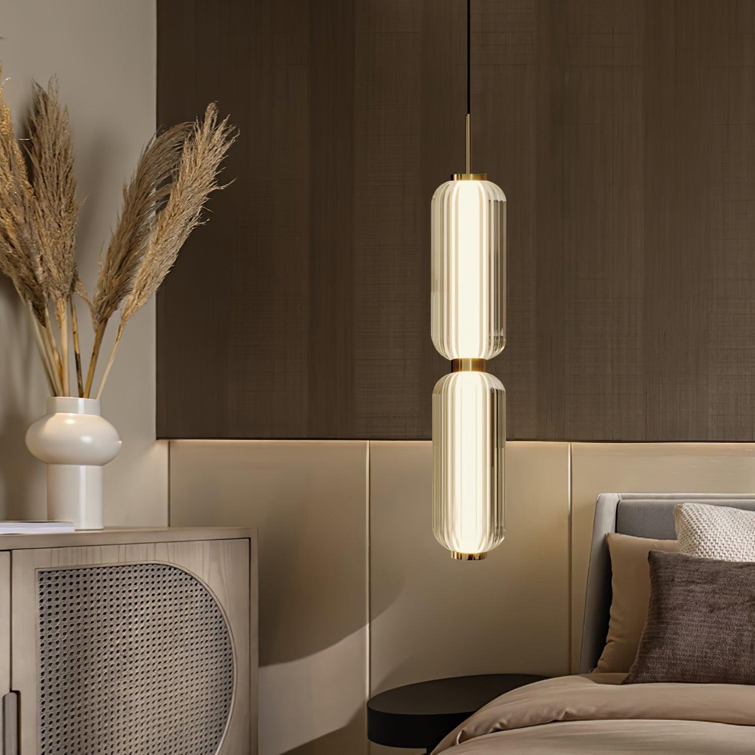 Cylindra Suspension en Verre Moderne