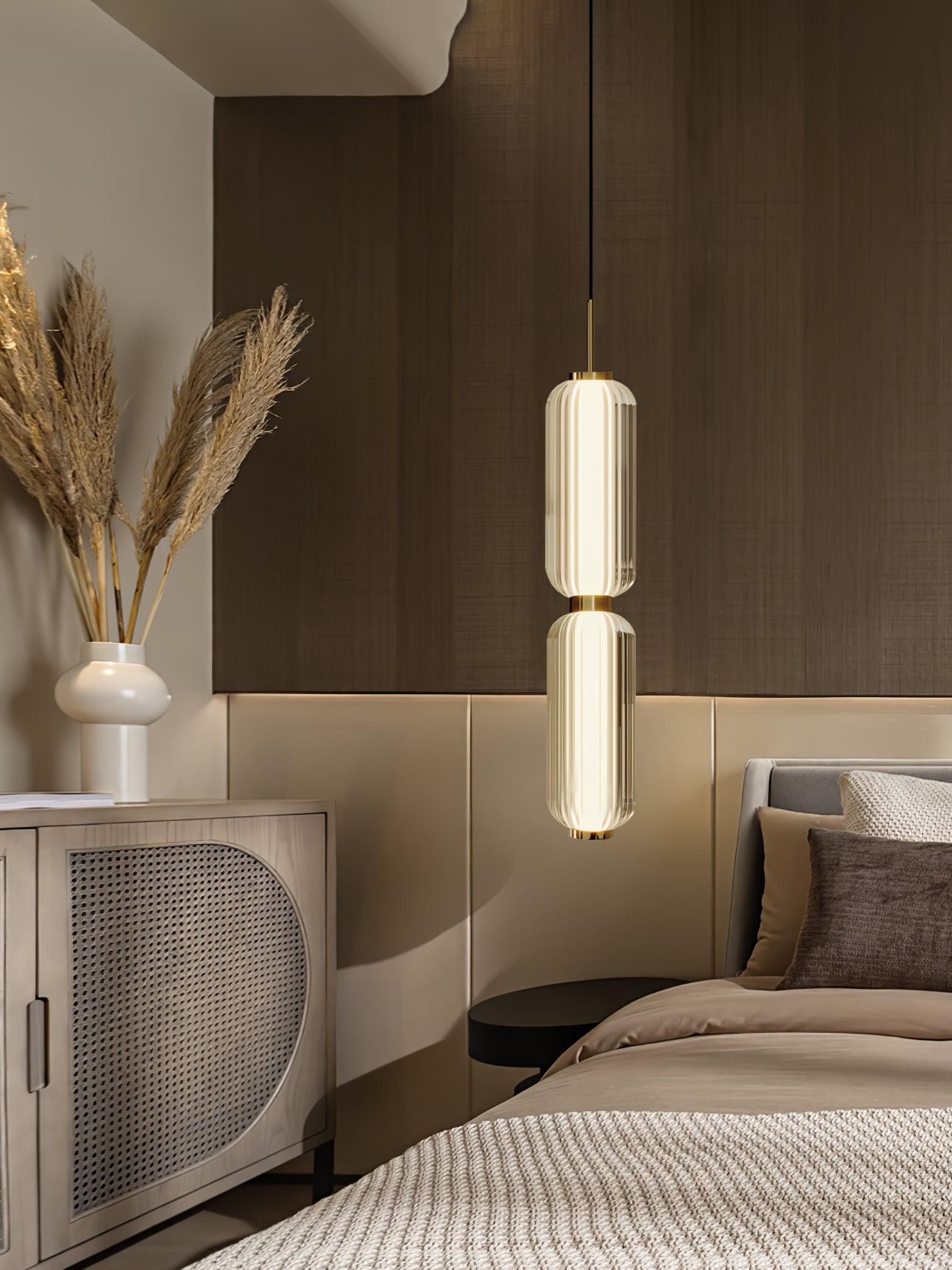 Cylindra Suspension en Verre Moderne