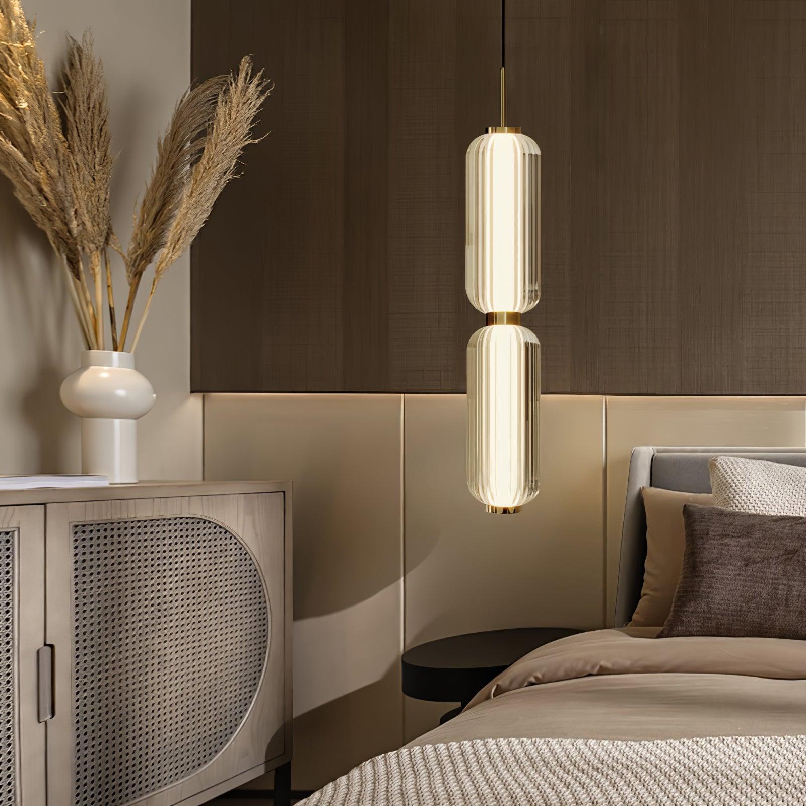 Cylindra Suspension en Verre Moderne
