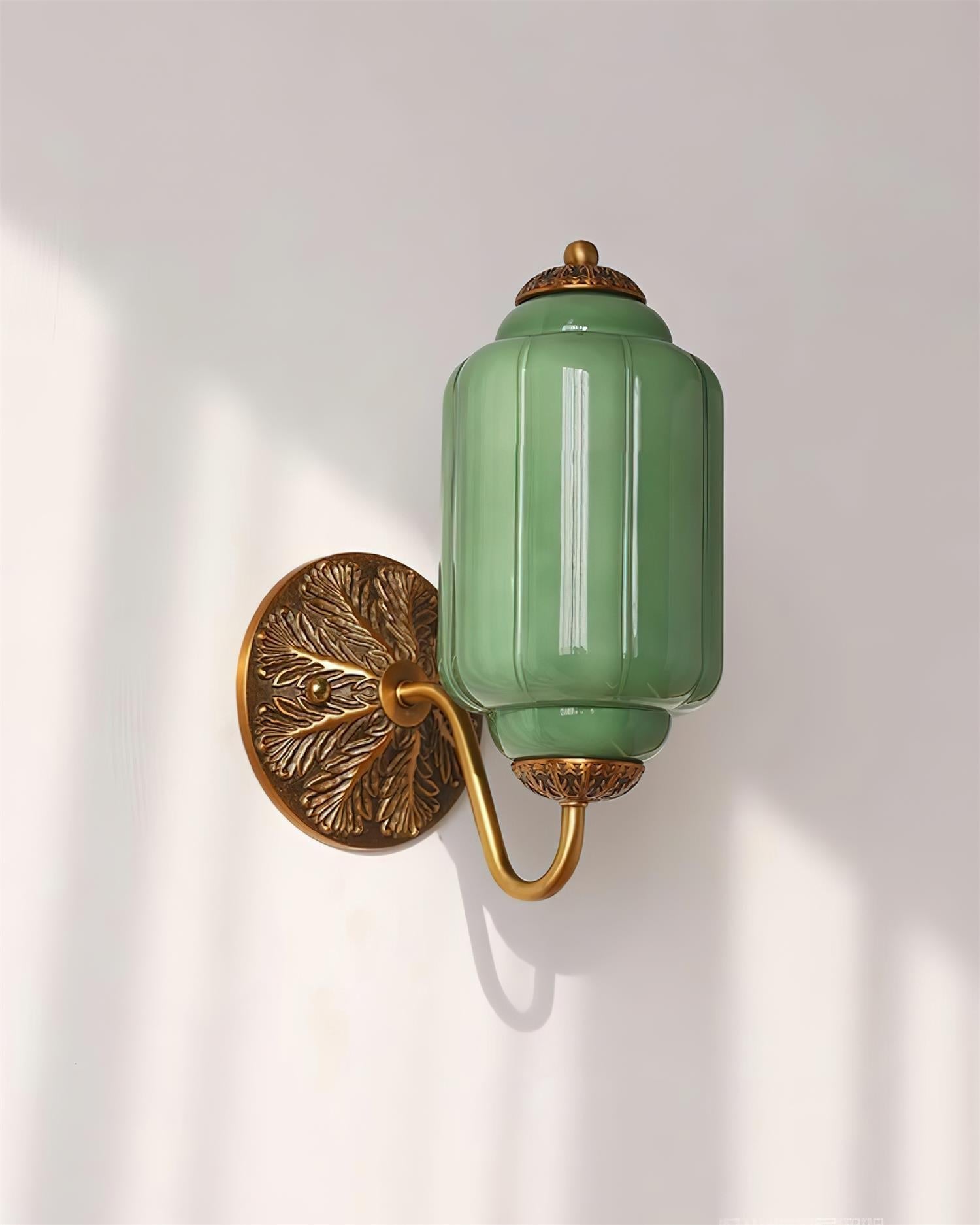 Melvane Applique murale vintage en verre rose