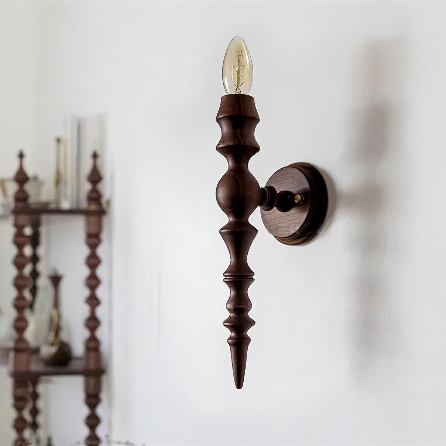 Nove Applique Murale Bois Vintage Moderne