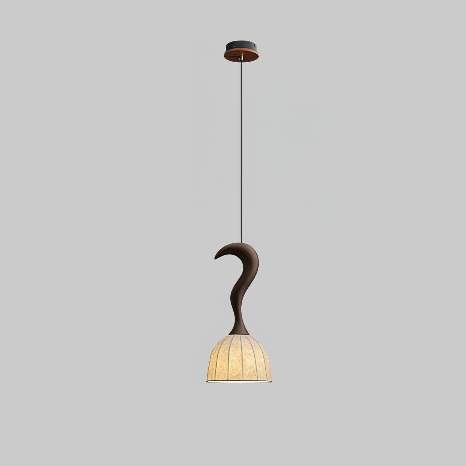 Colire Créativité Tordu Bois Suspension Lumière