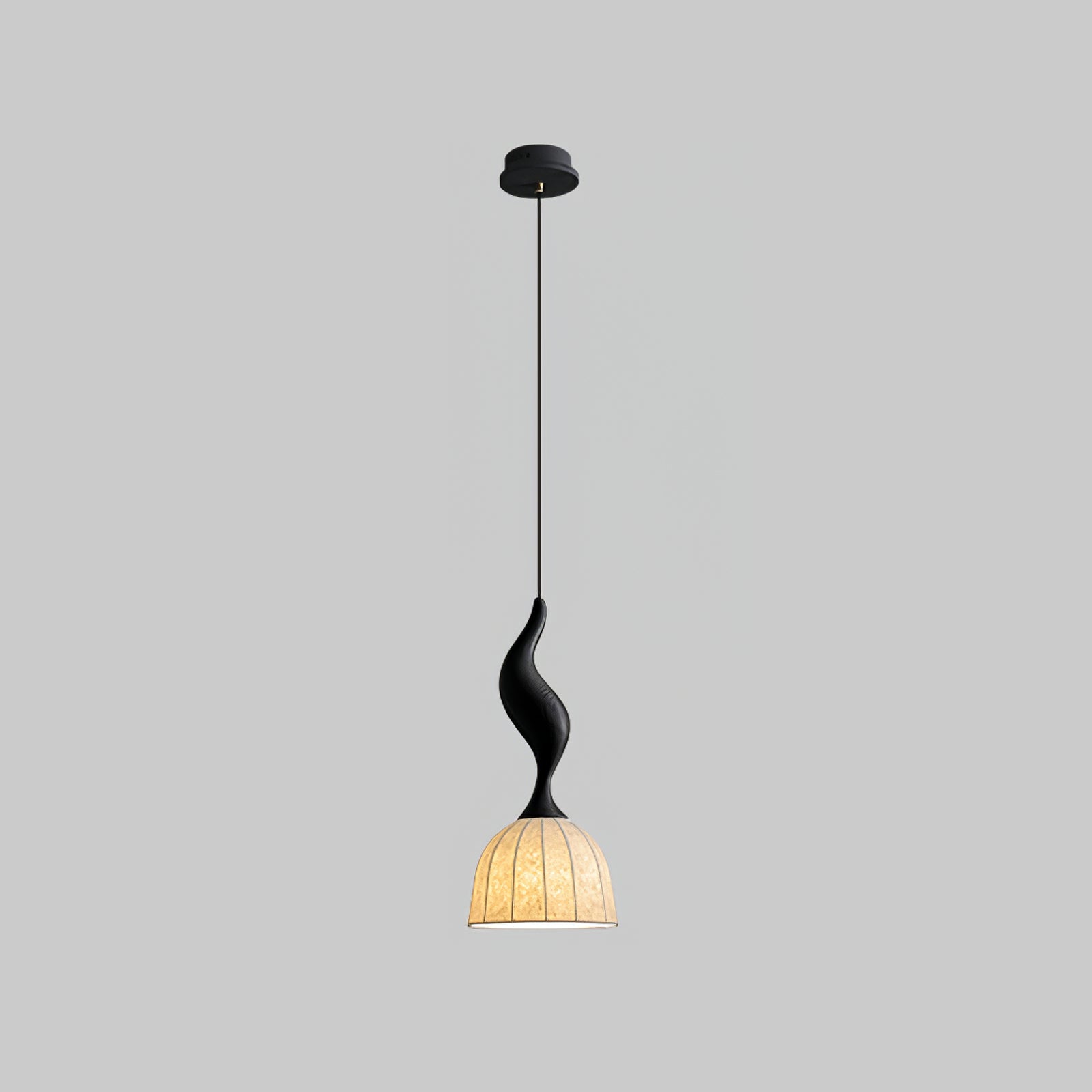Colire Créativité Tordu Bois Suspension Lumière